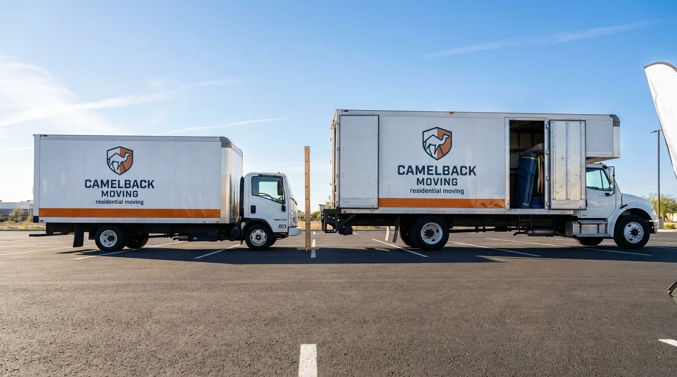 Moving truck size capacity guide in Montgomery Village